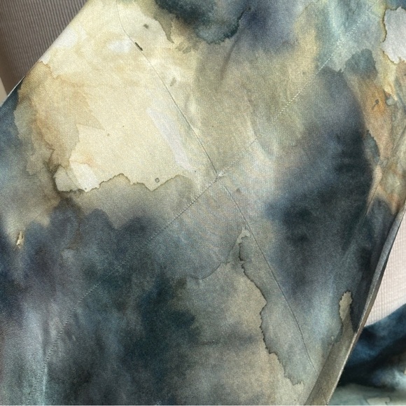 ZARA PRINTED HALTER DRESS LIMITED EDITION BLUE SIZE SMALL - Picture 5 of 11